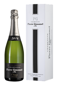 Белое Брют Шампанское Fleuron Premier Cru 2014 г. 0.75 л Gift Box