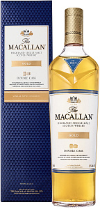 Виски Macallan Double Cask Gold 0.7 л в подарочной упаковке