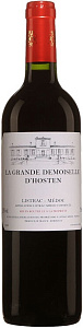 Красное Сухое Вино La Grande Demoiselle d'Hosten Listrac-Medoc 2011 г. 0.75 л