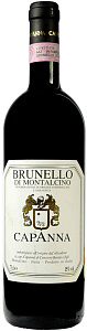 Красное Сухое Вино Capanna Brunello di Montalcino Tuscany 0.75 л
