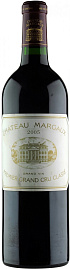 Вино Chateau Margaux 2005 г. 0.75 л