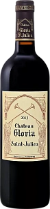 Красное Сухое Вино Chateau Gloria Saint-Julien AOC 2013 г. 0.75 л