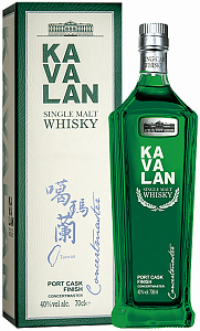 Виски Kavalan Concertmaster Port Cask Finish Single Malt 0.7 л Gift Box