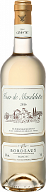 Вино Tour de Mandelotte Blanc 0.75 л