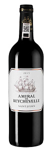 Красное Сухое Вино Amiral de Beychevelle 2016 г. 0.75 л