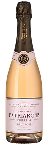 Розовое Брют Игристое вино Cremant Rose Patriarche 0.75 л