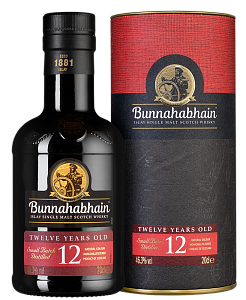 Виски Bunnahabhain 12 Years Old 0.2 л Gift Box