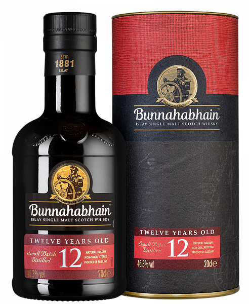 Виски Bunnahabhain 12 Years Old 0.2 л Gift Box
