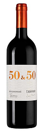 Вино 50 & 50 2019 г. 0.75 л