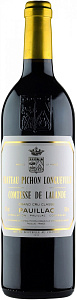Красное Сухое Вино Chateau Pichon Longueville Comtesse de Lalande 1988 г. 0.75 л