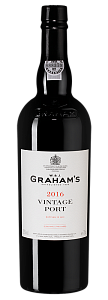 Красное Сладкое Портвейн Graham's Vintage Port 2016 г. 0.75 л
