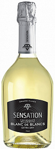 Белое Брют Игристое вино Sensation Blanc de Blanc 0.75 л