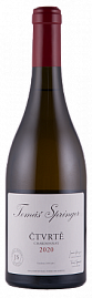 Вино Chardonnay Ctvrte 2020 г. 0.75 л