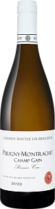 Белое Сухое Вино Champ Gain Puligny-Montrachet 1er Cru AOC Maison Roche de Bellene 2022 г. 0.75 л