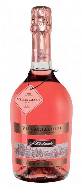 Игристое вино Villa Cialdini Brut Rose 2021 г. 0.75 л