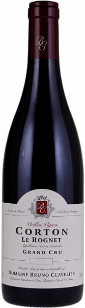 Вино Domaine Bruno Clavelier Corton Grand Cru Le Rognet Vieilles Vignes 2016 г. 0.75 л
