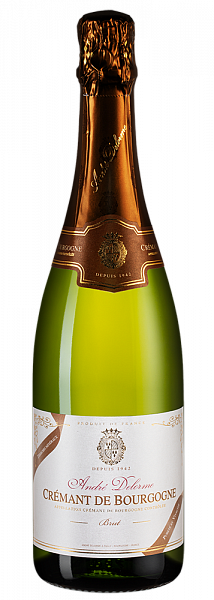 Игристое вино Cremant de Bourgogne Brut Terroirs Mineraux 2018 г. 0.75 л