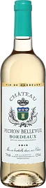 Вино Chateau Pichon Bellevue Bordeaux Blanc 2021 г. 0.75 л