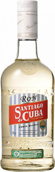 Ром Santiago de Cuba Carta Blanca 0.7 л