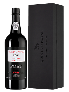 Красное Сладкое Портвейн Quinta do Noval Nacional Vintage Port 2001 г. 0.75 л Gift Box