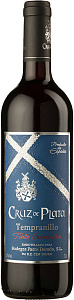Красное Полусладкое Вино Cruz de Plata Tempranillo Semidulce Tierra de Castilla 0.75 л