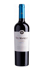 Красное Сухое Вино Viu Manent Estate Collection Reserva Merlot 0.75 л