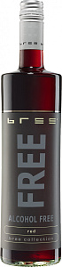 Красное Полусладкое Вино безалкогольное Bree Free Red 0.75 л