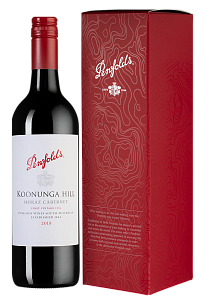 Красное Сухое Вино Koonunga Hill Shiraz Cabernet 2018 г. 0.75 л Gift Box
