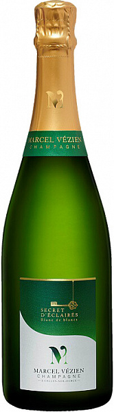 Шампанское Marcel Vezien Secret d'Eclaires Blanc de Blancs Champagne 0.75 л