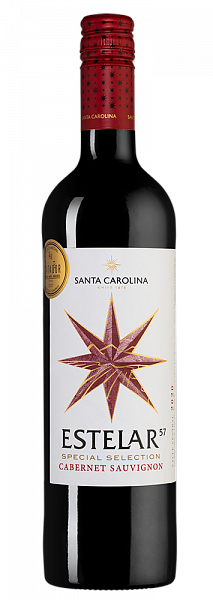 Вино Estelar Cabernet Sauvignon Santa Carolina 2020 г. 0.75 л