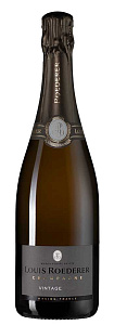 Белое Брют Шампанское Louis Roederer Brut Vintage 2015 г. 0.75 л
