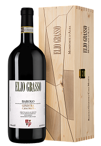 Красное Сухое Вино Barolo Ginestra Casa Mate Elio Grasso 2015 г. 1.5 л