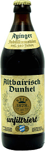 Пиво Ayinger Altbairisch Dunkel Unfiltriert Glass 0.5 л