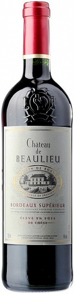 Вино Chateau de Beaulieu Bordeaux Superieur 0.75 л