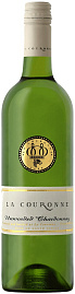 Вино La Couronne Unwooded Chardonnay 0.75 л