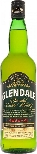 Виски Glendale Reserve Blended Scotch Whisky 0.7 л
