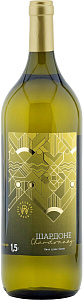 Белое Сухое Вино Vinzavod Yurovskiy Eclectic Balance Wine Chardonnay 1.5 л