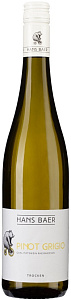Белое Полусухое Вино Hans Baer Pinot Grigio 0.75 л