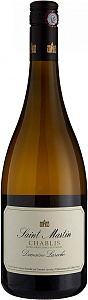 Белое Сухое Вино Chablis Saint Martin Domaine Laroche 2020 г. 0.75 л