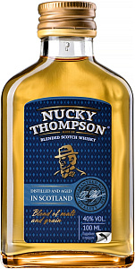 Виски Nucky Thompson Blended Scotch Whisky Flask 0.1 л