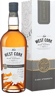 Виски West Cork Cask Strength Blended Irish Whiskey 0.7 л в подарочной упаковке