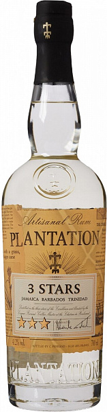 Ром Plantation 3 Stars White Rum 0.7 л