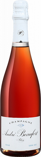 Шампанское Andre Beaufort Polisy Reserve Rose Demi-Sec Champagne 0.75 л