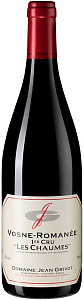 Красное Сухое Вино Vosne-Romanee Premier Cru Les Chaumes Domaine Jean Grivot 2020 г. 0.75 л