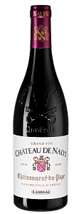 Красное Сухое Вино Chateauneuf-du-Pape Chateau de Nalys Rouge 2016 г. 0.75 л