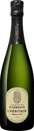 Вино R. Gerbaux L'Heritage Champagne AOC Brut 0.75 л