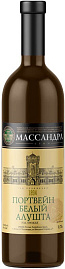 Портвейн Массандра Белый Алушта 0.75 л