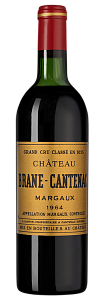 Красное Сухое Вино Chateau Brane-Cantenac 1964 г. 0.75 л