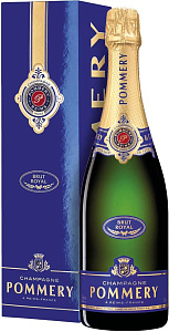 Белое Брют Шампанское Pommery Brut Royal Champagne 0.75 л Gift Box