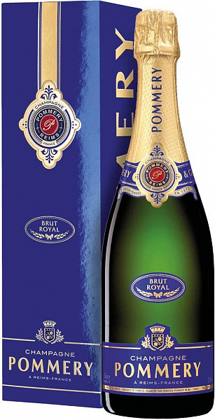 Шампанское Pommery Brut Royal Champagne 0.75 л Gift Box